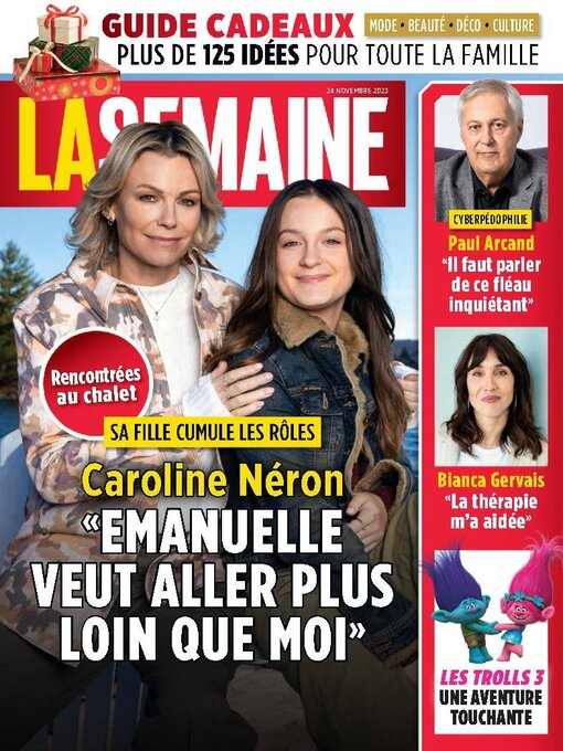 Title details for La Semaine by TVA Publications Inc. - Available